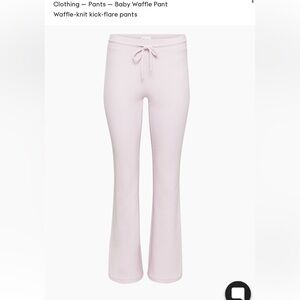 Aritzia Sunday best baby waffle pant